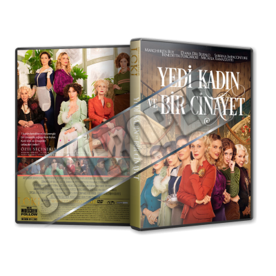 Yedi Kadın ve Bir Cinayet - 7 donne e un mistero - 2021 Türkçe Dvd Cover Tasarımı